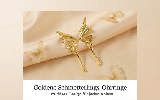 GLANZI Ohrringe Angel Wings – Engelsflügel