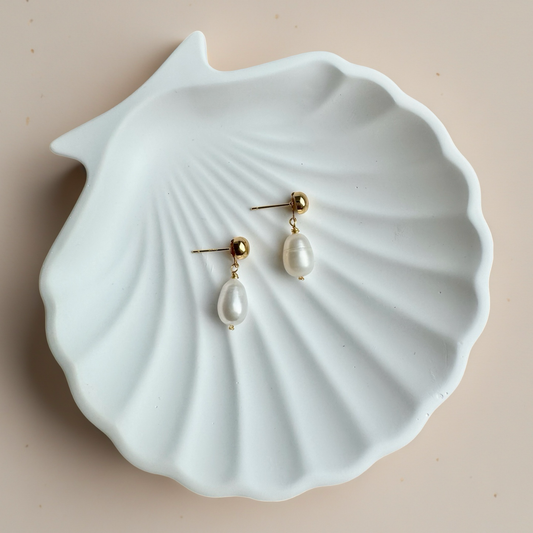 Ohrringe mit Süßwasserperlen