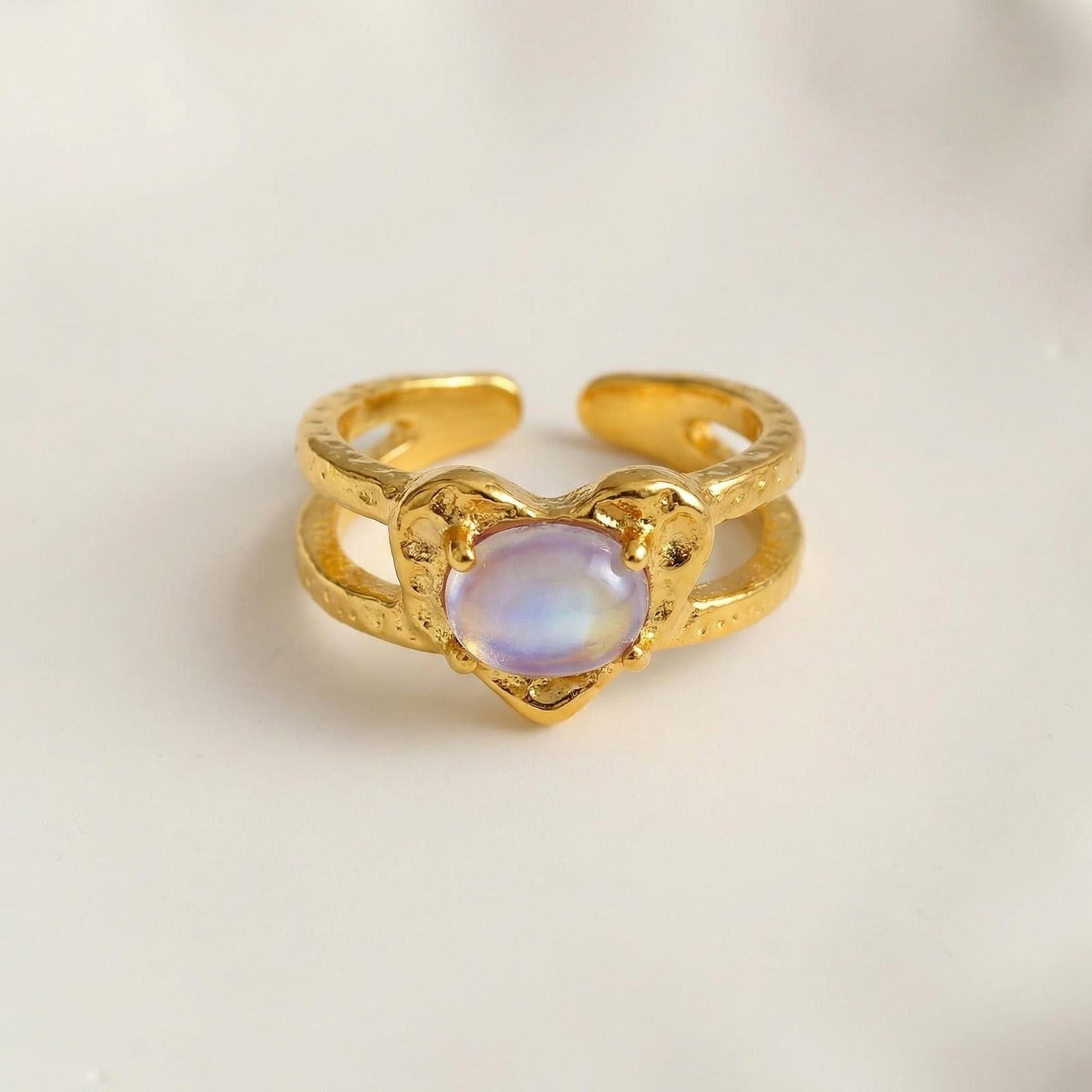 GLANZI Herz Ring