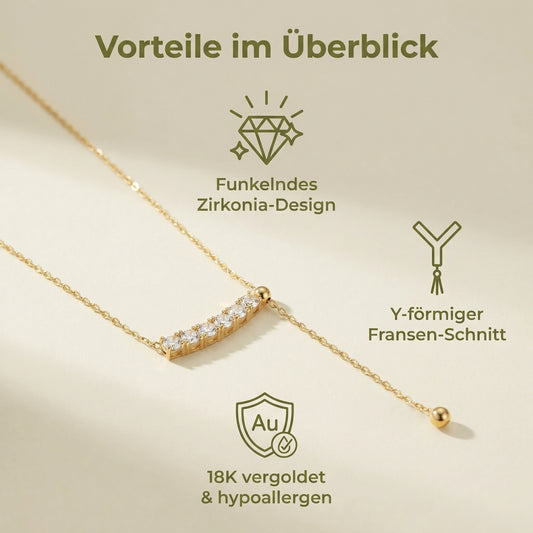 GLANZI Zirkonia Collier