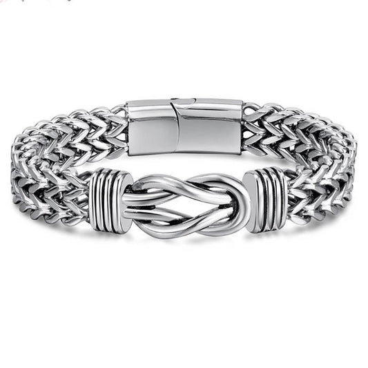 GLANZI Doppelreihiges Armband – Herren Armband