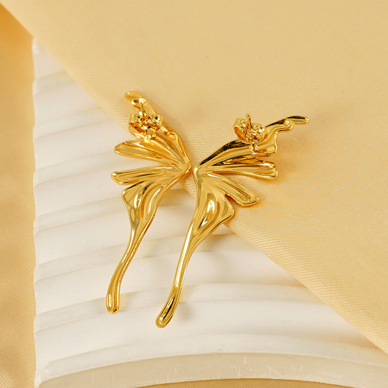 GLANZI Ohrringe Angel Wings – Engelsflügel