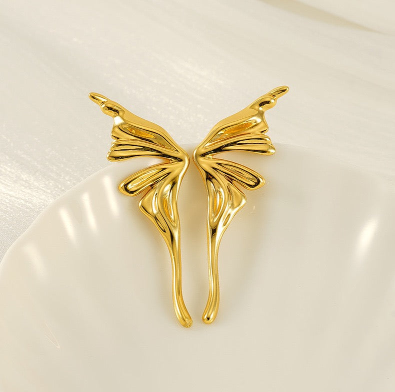 GLANZI Ohrringe Angel Wings – Engelsflügel