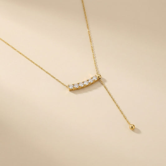 GLANZI Zirkonia Collier